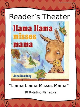 Preview of Reader's Theater for Llama Llama Misses Mama by Anna Dewdney