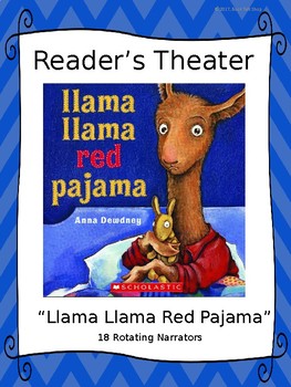 Preview of Reader's Theater for Llama Llama Red Pajama by Anna Dewdney