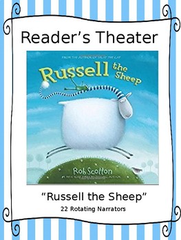 Preview of Reader's Theater for "Russell the Sheep" by Rob Scotton