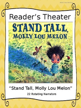 Preview of Reader's Theater for "Stand Tall, Molly Lou Melon" by Patty Lovell
