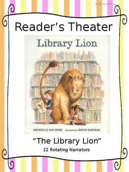 Preview of Reader's Theater for "The Library Lion" by Michelle Knudsen