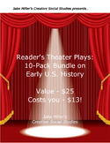 Reader's Theaters Plays - 9-Pack Bundle, US History 1600-1860