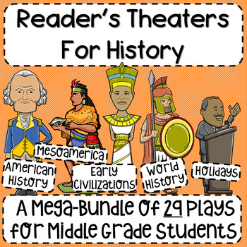 Preview of Reader's Theaters for History Mega-Bundle