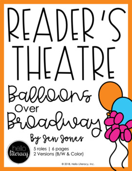 Preview of Reader's Theatre: Balloons Over Broadway