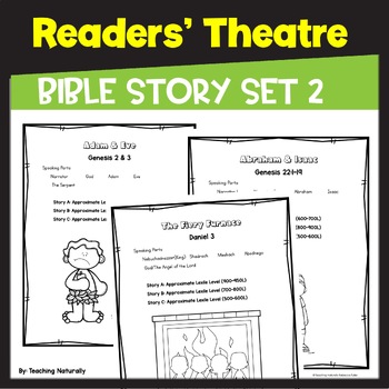 Preview of Reader's Theatre: Bible Stories (Set 2) BUNDLE