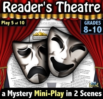 Preview of Readers Theater Script, Reading Strategies & Grammar Clauses Practice