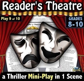 Preview of Readers Theater Script, Reading Strategies & Phrasal Verbs Grammar Practice