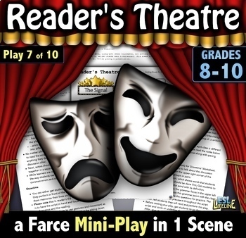 Preview of Readers Theater Script, Reading Strategies & Zero Conditional Grammar Practice