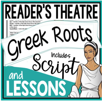 Preview of Reader's Theater Script | Greek Roots | Drama