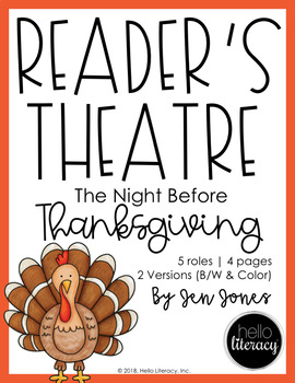 Preview of Reader's Theatre: The Night Before Thanksgiving