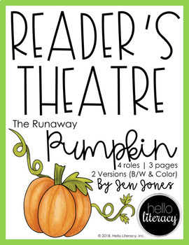 Preview of Reader's Theatre: The Runaway Pumpkin