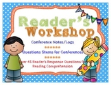 Reader's Workshop Conferring Notes & Response Journal Ques