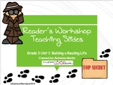 Reader's Workshop Unit 1 Building a Reading Life Grade 3, 