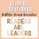 Readers Are Leaders Bulletin Board Letters