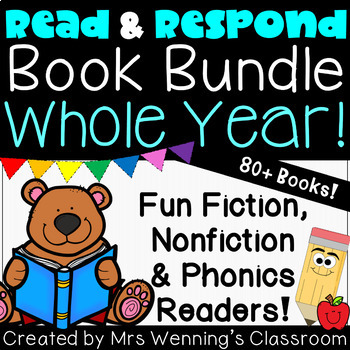 Readers Bundle (Read & Respond)! Whole Year!