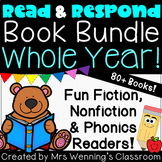 Readers Bundle (Read & Respond Books)! Whole Year! Grades 1 & 2!