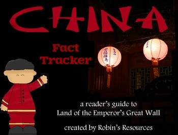 Preview of Land of the Emperor's Great Wall Reader's Guide *print and go!*