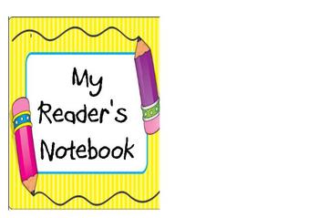 Preview of Reader's Notebook Binder Cover