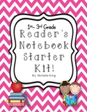 Reader's Notebook Starter Kit! 1st-3rd Grade Common Core Journal Prompts