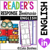 Reader's Response Bookmarks