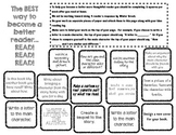 Reader's Response Choice Boards... Lose the Boring Book Report!