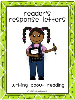 Preview of Reader's Response Letters- Differentiated Templates, Rubric, Word Wall