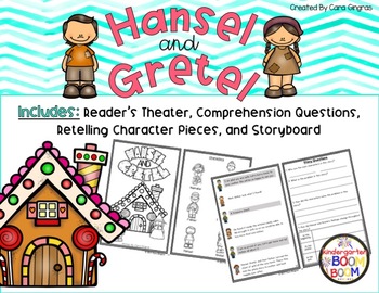 Preview of Readers Theater And Retelling - Hansel and Gretel {K-2}