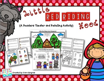 Preview of Readers Theater And Retelling - Little Red Riding Hood {K/1/2}