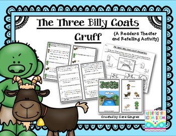 Preview of Readers Theater And Retelling - Three Billy Goats Gruff {K/1}