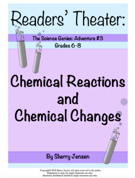 Preview of Readers' Theater: Chemical Reactions and Chemical Changes