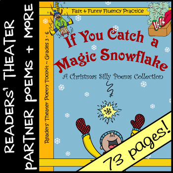Preview of Readers Theater Christmas Poetry, Writing Prompts & Activities: Grade 3, 4, 5, 6