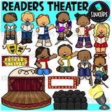 Readers Theater Clip Art Set {Educlips Clipart}