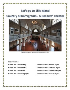 Preview of Readers Theater - Ellis Island - A Country of Immigrants