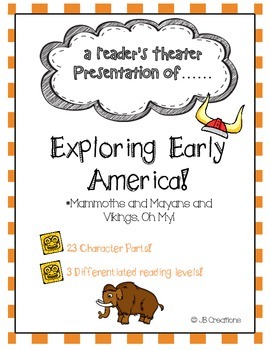 Preview of Readers' Theater: Exploring Early America (4th & 5th grade)