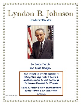 Preview of Readers' Theater:  Lyndon B. Johnson