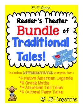 Preview of Reader's Theater BUNDLE:  40 Myths, Legends, & Tall Tales!