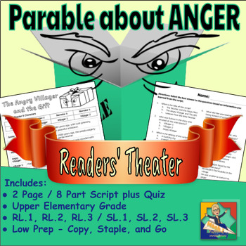Preview of Readers' Theater (Parable) The Angry Villager and The Gift - An SEL Experience