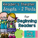 Reader's Theater Scripts for Beginning Readers {Any Time of the Year}