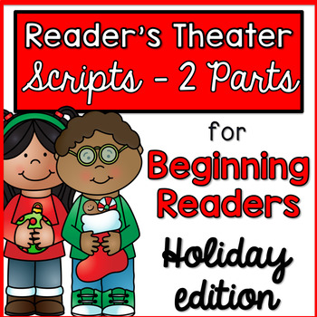 Preview of Reader's Theater Scripts for Beginning Readers  {Holiday Edition}