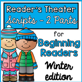 Preview of Reader's Theater Scripts for Beginning Readers {Winter Edition}