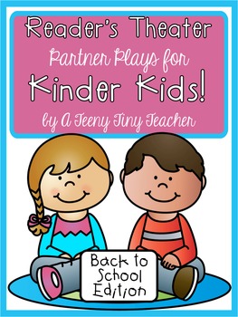 Preview of Reader's Theater - Partner Plays for Kinder Kids {Back to School}