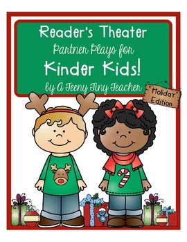 Preview of Reader's Theater - Partner Plays for Kinder Kids! {Holiday Edition}