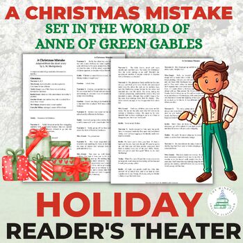 Preview of Readers Theater Script | A Christmas Mistake | Holiday ELA Short Story Activity