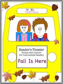 Preview of Reader's Theater Script: "Fall Is Here" , Autumn, Reading Activity/Center