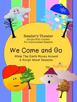 Preview of Reader's Theater Script: Reading-Science Center, The Seasons