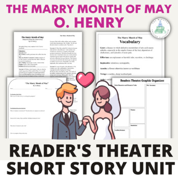 Preview of Readers Theater Script | Short Story Unit | O. Henry | The Marry Month of May