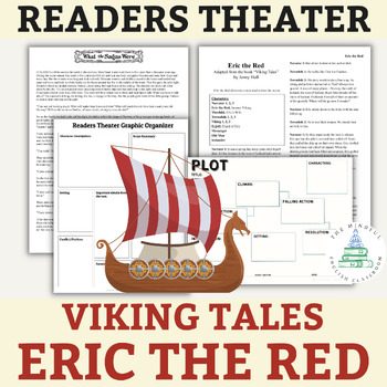 Preview of Readers Theater, Viking Tales, Saga & Stories, Norse Mythology, Eric the Red