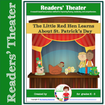 Preview of Readers Theater Script: The Little Red Hen Learns About St. Patrick's Day