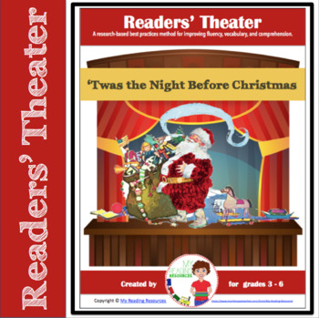 Preview of Readers' Theater Script Twas the Night Before Christmas