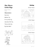 Readers Theater Script of The Three Little Pigs - 1st Grade